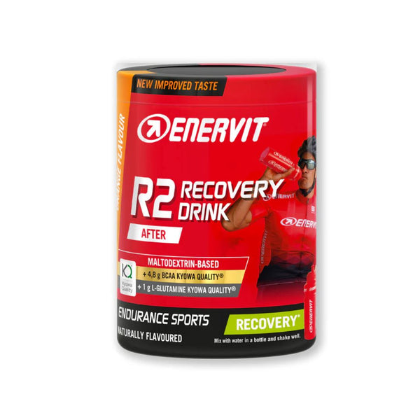 Bebida en Polvo Recuperante Enervit R2 Recovery Drink 400gr Hidratación Enervit Naranja 400g 