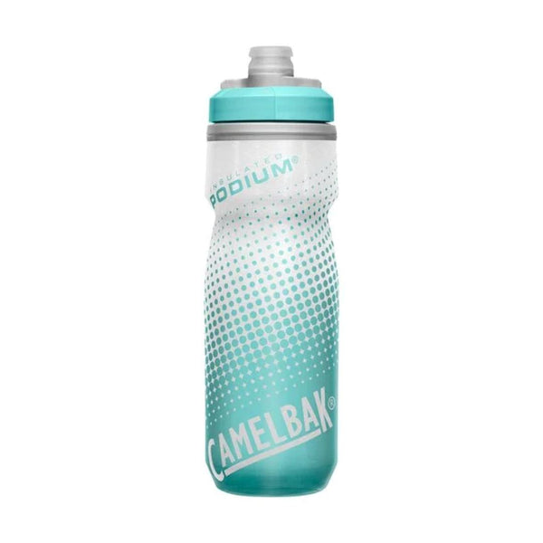 Caramañola térmica Camelback Podium Chill 21oz Caramañola Elite 21 oz Verde puntos 