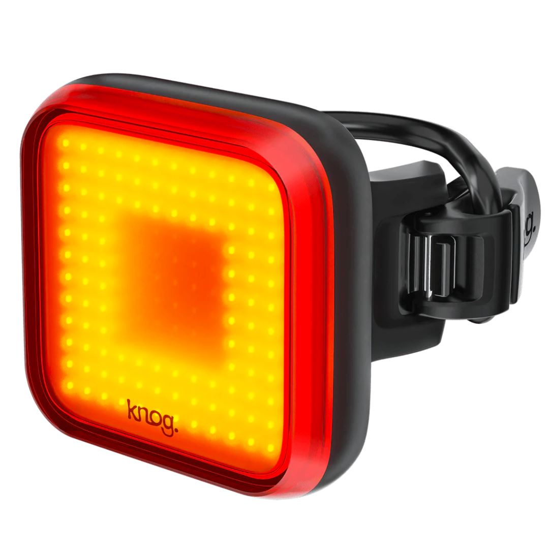 Luz Knog Blinder Square Cuadrado Trasera 100 Lumens Usb Black Luces Knog 100 Negro 