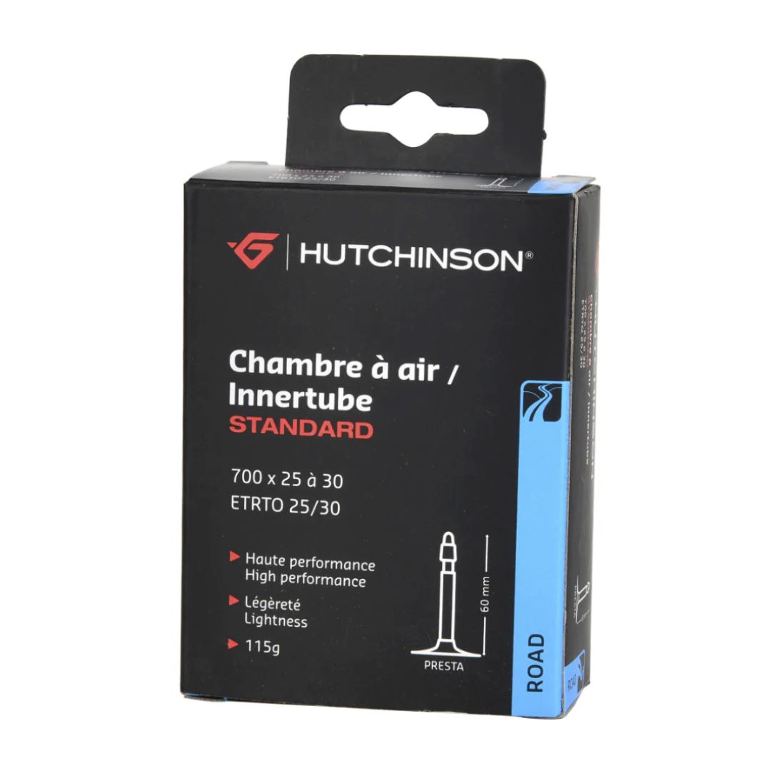 Neumático Hutchinson 700X25 30 Presta 60Mm Neumáticos Hutchinson 700x25x60mm Negro 