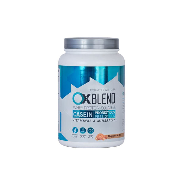 Proteína OX Blend 910g Nutrición deportiva OX Vainilla 910g 