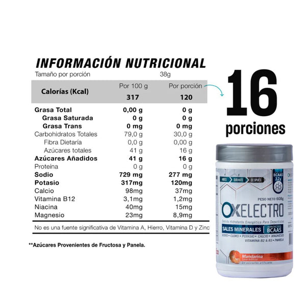 Proteína Ox Electro 608g Nutrición deportiva OX Cereza 608g 