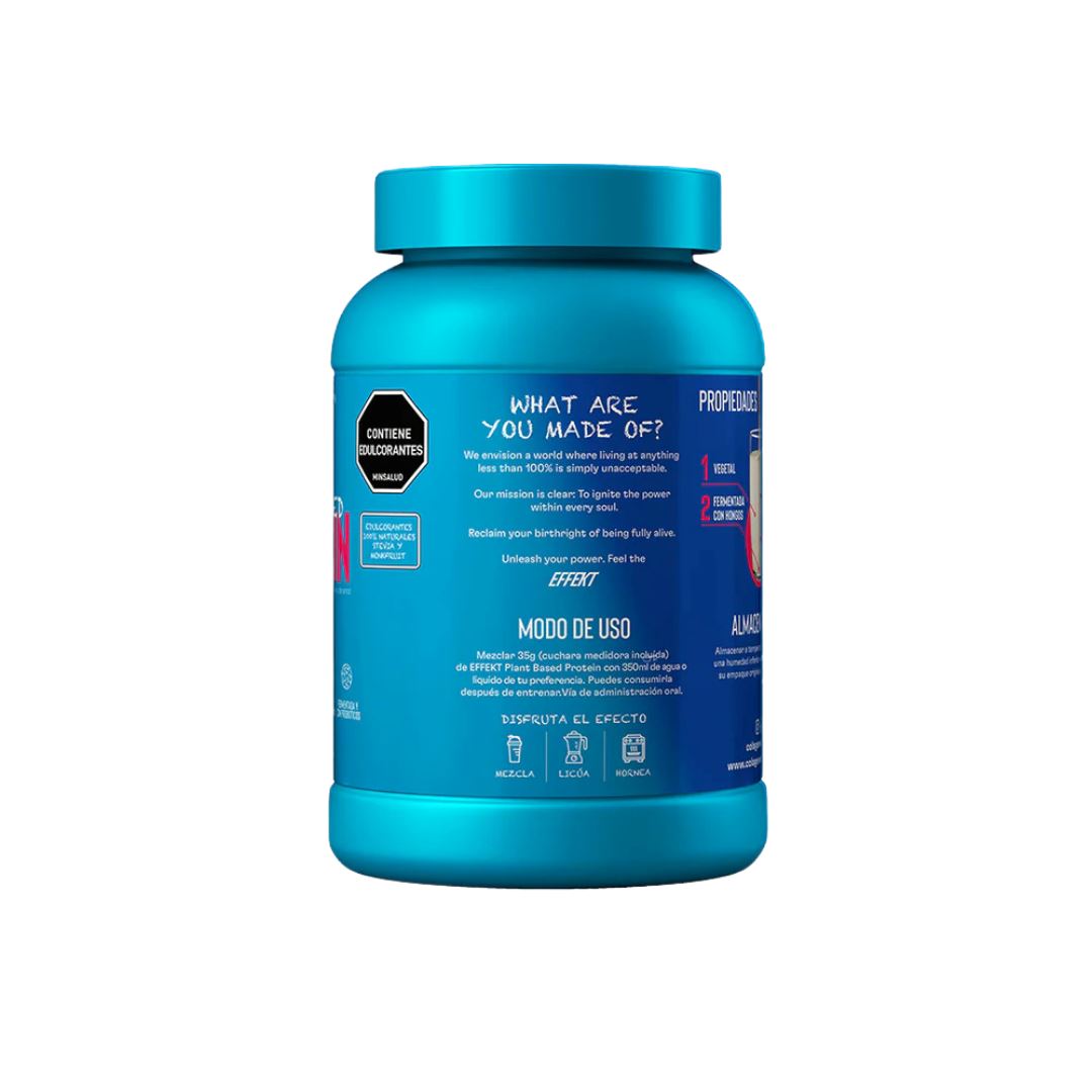 Proteina vegetal NEXT GEN Vainilla 945G polvo Nutrición deportiva EFFEKT 