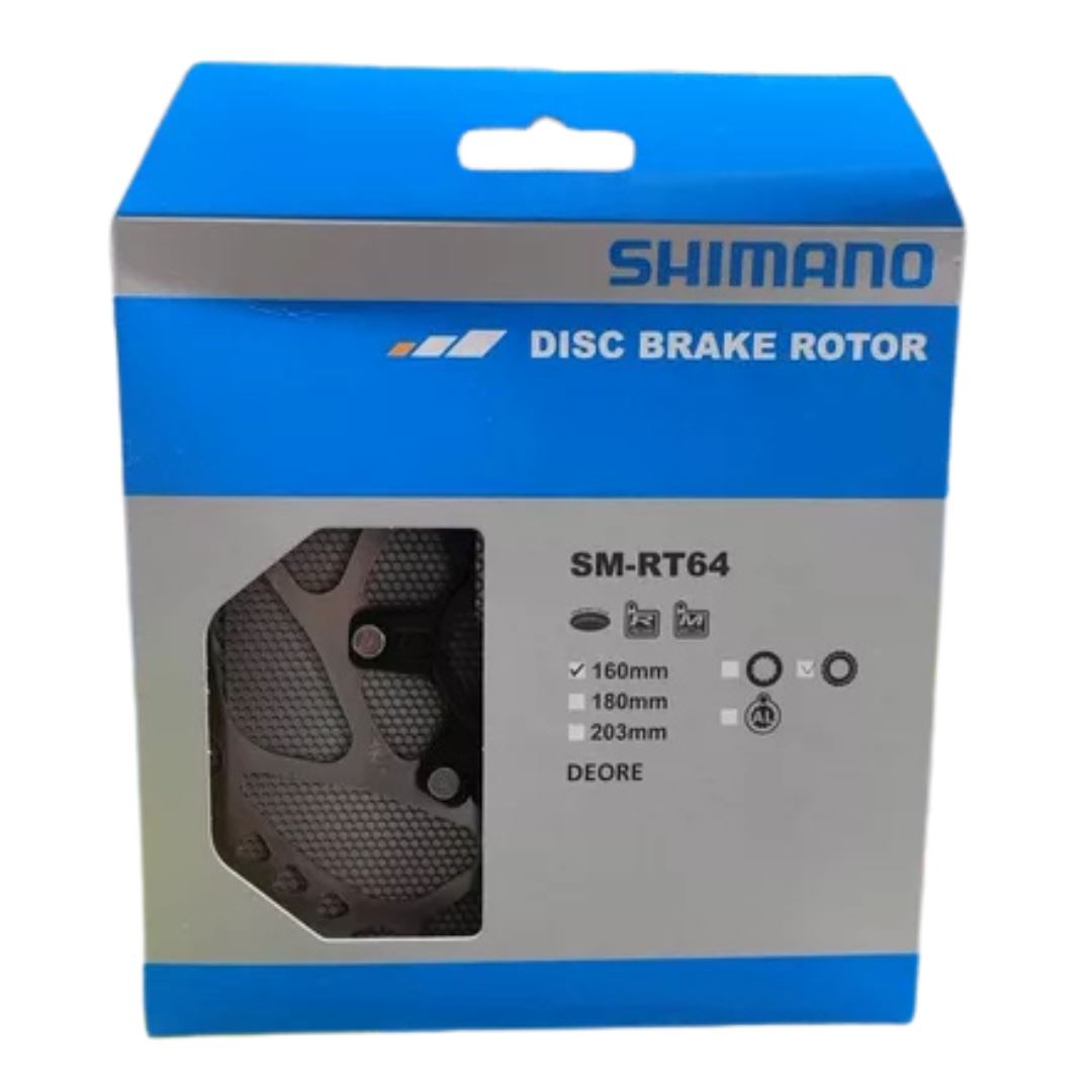 Rotor De Freno Shimano SM RT64S 160mm Frenos Shimano 160mm 